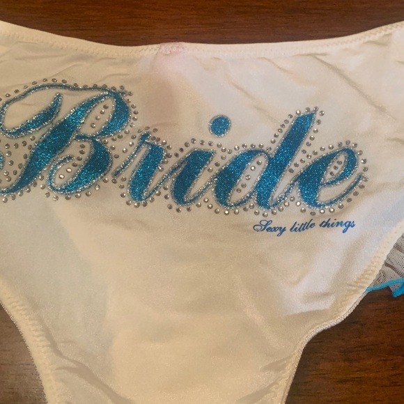 Victoria's Secret Pink and Black Tag pantie, Sexy Little Thing collection, M - Picture 2 of 7